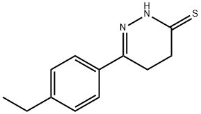 3(2H)-Pyridazinethione,6-(4-ethylphenyl)-4,5-dihydro-(9CI) Structure