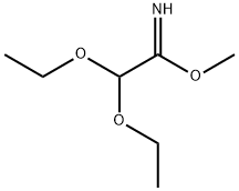 2,2-diethoxy-ethanimidic acid methyl ester 구조식 이미지