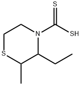 4-티오모르폴린카르보디티오이산,3-에틸-2-메틸-(9CI) 구조식 이미지