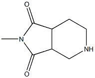 1H-Pyrrolo[3,4-c]pyridine-1,3(2H)-dione,hexahydro-2-methyl-(9CI) Structure