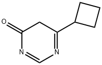 4(5H)-피리미디논,6-사이클로부틸-(9CI) 구조식 이미지