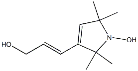 3-(2,2,5,5-tetramethyl-1--oxypyrrolidinyl)-2-propen-1-ol 구조식 이미지