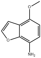 7-Benzofuranamine,4-methoxy-(9CI) Structure