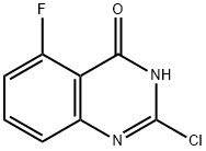 4(3H)-Quinazolinone, 2-chloro-5-fluoro- 구조식 이미지