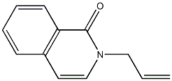 1(2H)-Isoquinolinone,2-(2-propenyl)-(9CI) 구조식 이미지