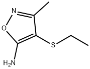 5-이속사졸라민,4-(에틸티오)-3-메틸-(9CI) 구조식 이미지