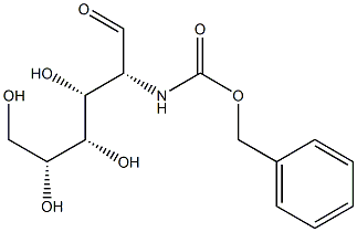 2-N-카보벤질록시-2-데옥시-D-글루코사민 구조식 이미지