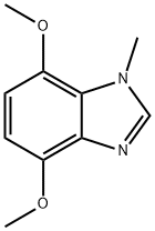 1H-Benzimidazole,4,7-dimethoxy-1-methyl-(9CI) Structure