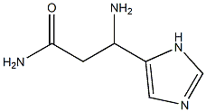1H-Imidazole-4-propanamide,beta-amino-(9CI) Structure