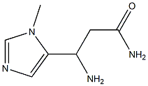 1H-Imidazole-5-propanamide,beta-amino-1-methyl-(9CI) Structure