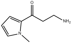 1-Propanone,3-amino-1-(1-methyl-1H-pyrrol-2-yl)-(9CI) Structure