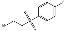 2-[(4-fluorophenyl)sulfonyl]ethanamine(SALTDATA: 0.95HCl 0.2H2O 0.15NH4Cl) Structure