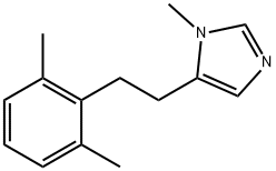 1H-Imidazole,5-[2-(2,6-dimethylphenyl)ethyl]-1-methyl-(9CI) Structure