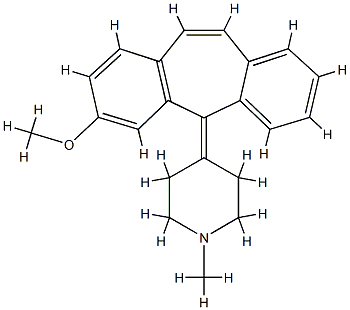 3-methoxycyproheptadine Structure