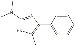 1H-Imidazol-2-amine,N,N,4-trimethyl-5-phenyl-(9CI) 구조식 이미지