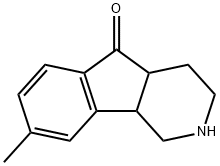 5H-Indeno[1,2-c]pyridin-5-one,1,2,3,4,4a,9b-hexahydro-8-methyl-(9CI) 구조식 이미지