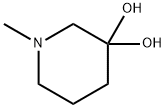3,3-피페리딘디올,1-메틸-(9CI) 구조식 이미지