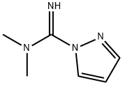 1H-Pyrazole-1-carboximidamide,N,N-dimethyl-(9CI) Structure