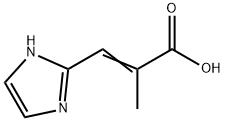 2-Propenoicacid,3-(1H-imidazol-2-yl)-2-methyl-(9CI) Structure