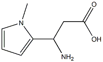 1H-Pyrrole-2-propanoicacid,beta-amino-1-methyl-(9CI) Structure