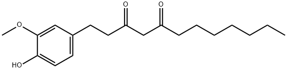 8-Gingerdione 구조식 이미지