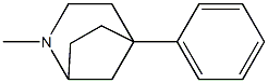 2-Azabicyclo[3.2.1]octane,2-methyl-5-phenyl-(9CI) Structure