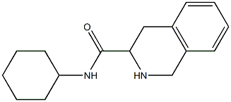 3-Isoquinolinecarboxamide,N-cyclohexyl-1,2,3,4-tetrahydro-(9CI) Structure