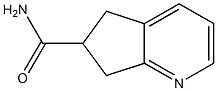 5H-시클로펜타[b]피리딘-6-카르복사미드,6,7-디히드로-(9CI) 구조식 이미지