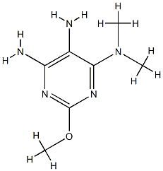 4,5,6-Pyrimidinetriamine,2-methoxy-N4,N4-dimethyl-(9CI) Structure