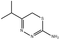 6H-1,3,4-Thiadiazin-2-amine,5-(1-methylethyl)-(9CI) 구조식 이미지
