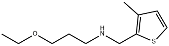 2-Thiophenemethanamine,N-(3-ethoxypropyl)-3-methyl-(9CI) Structure