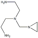 1,2-Ethanediamine,N-(2-aminoethyl)-N-(1-aziridinylmethyl)-(9CI) Structure