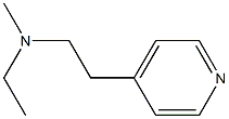 4-Pyridineethanamine,N-ethyl-N-methyl-(9CI) Structure