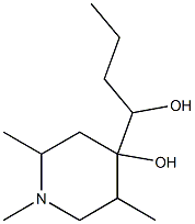 4-피페리딘메탄올,4-히드록시-1,2,5-트리메틸-알파-프로필-(9CI) 구조식 이미지