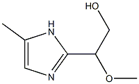 1H-이미다졸-2-에탄올,-bta-메톡시-4-메틸-(9CI) 구조식 이미지