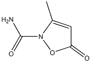 2(5H)-Isoxazolecarboxamide,3-methyl-5-oxo-(9CI) 구조식 이미지