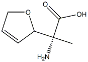 D-threo-Hex-4-enonic acid, 2-amino-3,6-anhydro-2,4,5-trideoxy-2-C-methyl- (9CI) Structure
