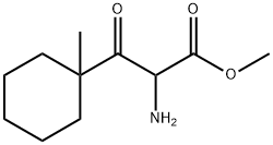 시클로헥산프로판산,알파-아미노-1-메틸-바-옥소-,메틸에스테르(9CI) 구조식 이미지