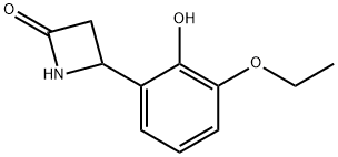 2-Azetidinone,4-(3-ethoxy-2-hydroxyphenyl)-(9CI) Structure