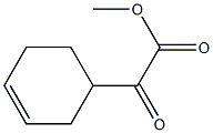 α-옥소-(3-시클로헥세닐)아세트산메틸에스테르 구조식 이미지