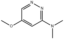 3-피리다진아민,5-메톡시-N,N-디메틸-(9CI) 구조식 이미지