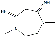 1H-1,4-Diazepine-5,7(2H,6H)-diimine,dihydro-1,4-dimethyl-(9CI) 구조식 이미지