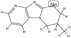 2H-Pyrido[2,3:4,5]imidazo[2,1-b][1,3]thiazine,3,4-dihydro-3-methyl-(9CI) Structure