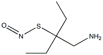 티오질산(HNOS),S-[1-(아미노메틸)-1-에틸프로필]에스테르(9CI) 구조식 이미지