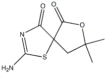 7-Oxa-1-thia-3-azaspiro[4.4]non-2-ene-4,6-dione,2-amino-8,8-dimethyl-(9CI) 구조식 이미지