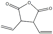 2,5-Furandione,3,4-diethenyldihydro-(9CI) Structure