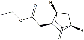 비시클로[2.2.1]헵탄-2-아세트산,5-메틸렌-,에틸에스테르,(1R,2S,4R)-rel-(9CI) 구조식 이미지