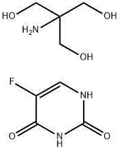 5-플루오로우라실트로메타민 구조식 이미지