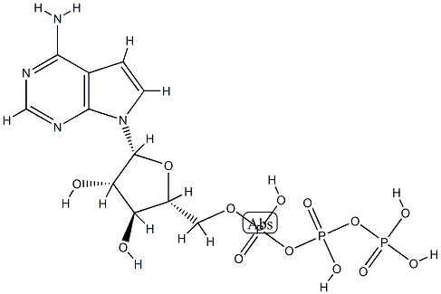 ara-tubercidin 5'-triphosphate Structure