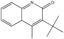 2(1H)-Quinolinone,3-(1,1-dimethylethyl)-4-methyl-(9CI) 구조식 이미지